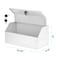 Adiroffice Locking Steel Medication Security Cabinet in White ADI999-05-WHI-MK - alternate 6